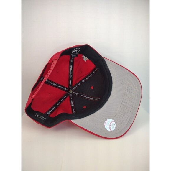 St Louis Cardinals Baseball Hat Bird 47 Red Baseball Cap Adjustable - Picture 8 of 13